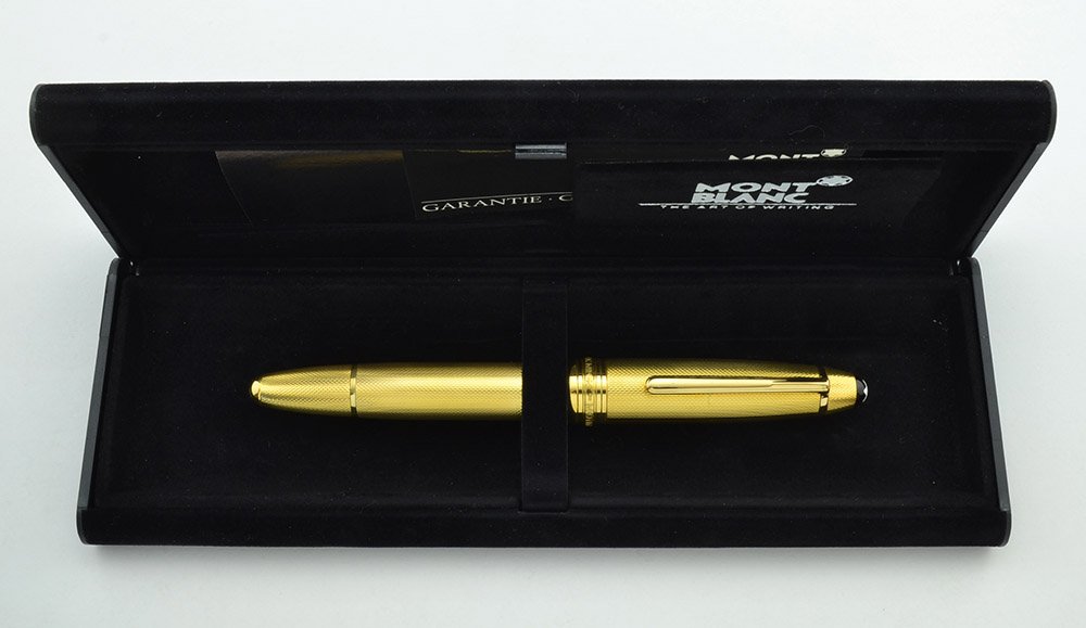 Montblanc Meisterstuck 146 - Vermeil Barleycorn, Piston Fill, 18k